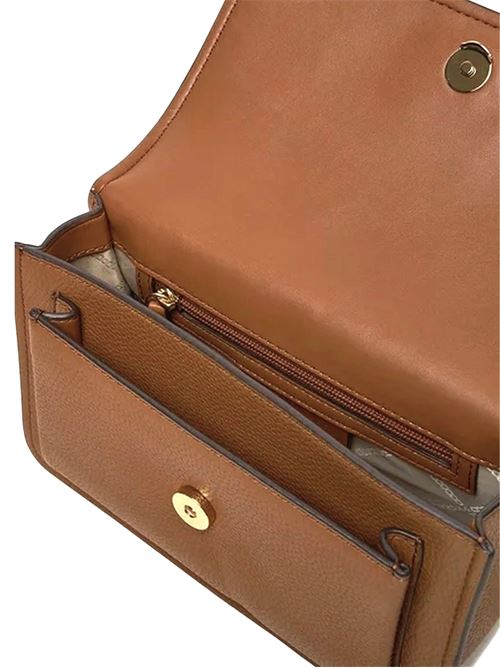 Borsa a spalla clarie cognac in pelle Michael Kors | 30T4GC7L3T230
